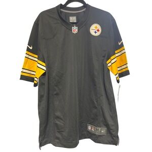 Nike Pittsburgh Steelers‎ NFL Football Jersey Medium Black Gold Unisex